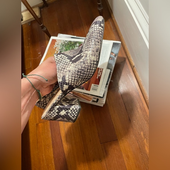 J. Crew Snakeskin Mule, size 8.5 - Picture 11 of 15